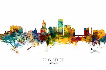 Providence Rhode Island Skyline