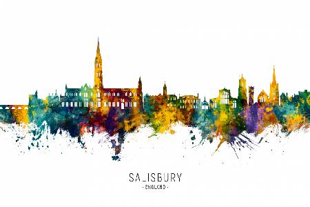 Salisbury England Skyline