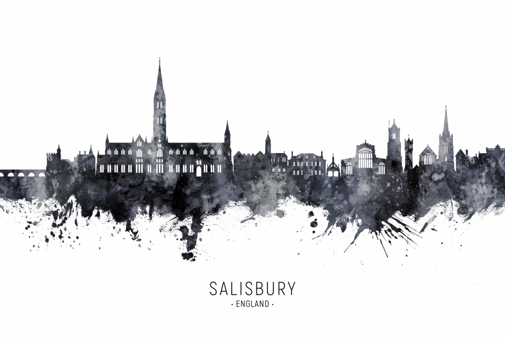 Salisbury England Skyline von Michael Tompsett