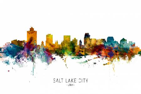 Salt Lake City Utah Skyline