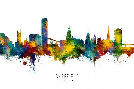 Sheffield England Skyline