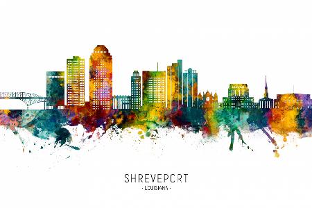 Shreveport Louisiana Skyline