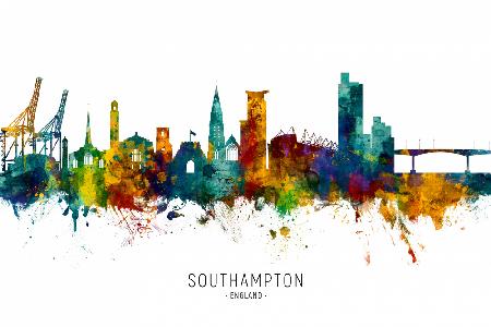 Southampton England Skyline