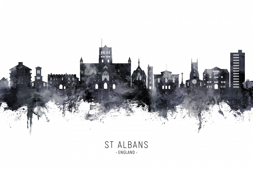 St Albans England Skyline von Michael Tompsett