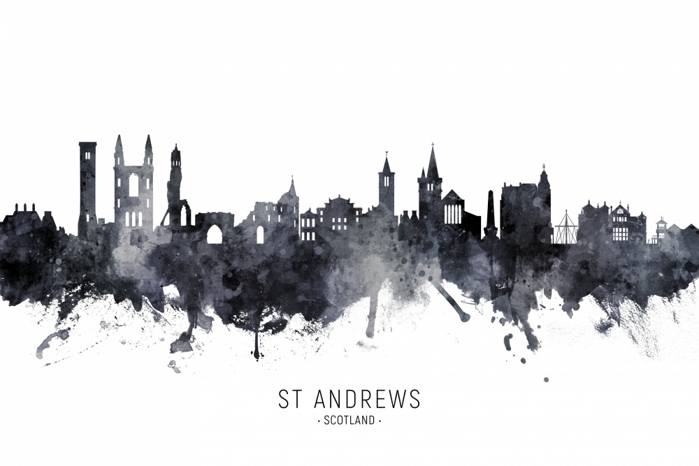 St Andrews Scotland Skyline von Michael Tompsett