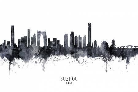 Suzhou China Skyline