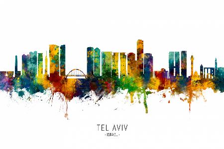 Tel Aviv Israel Skyline