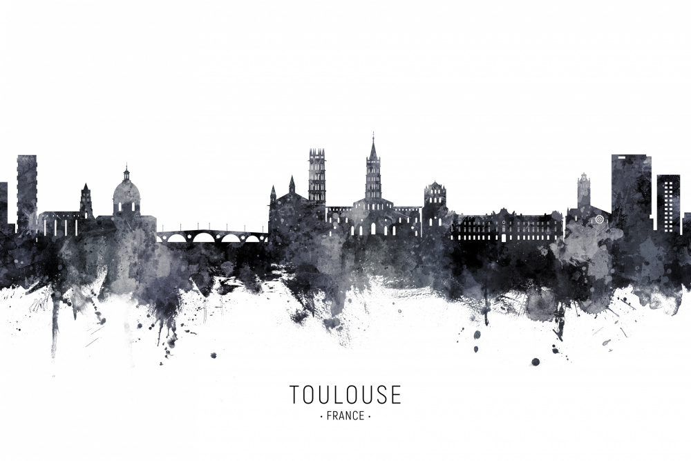 Toulouse France Skyline von Michael Tompsett