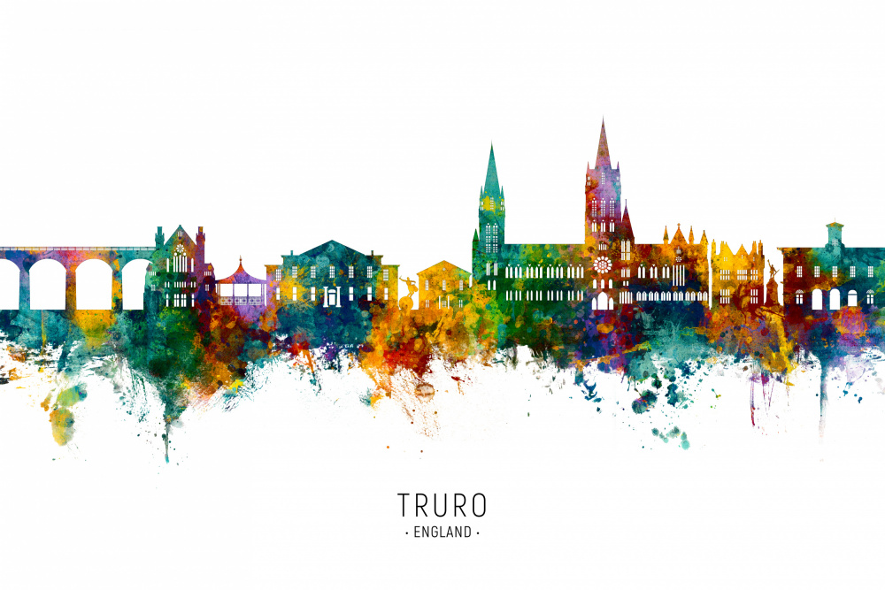 Truro England Skyline von Michael Tompsett