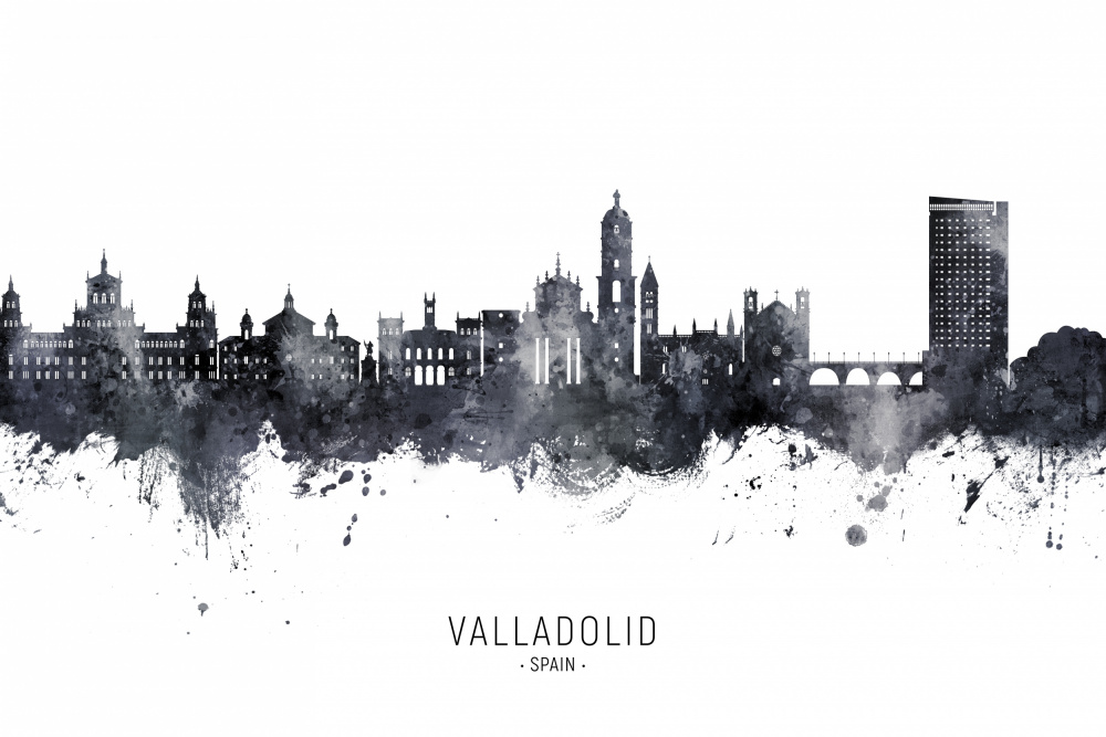 Valladolid Spain Skyline von Michael Tompsett