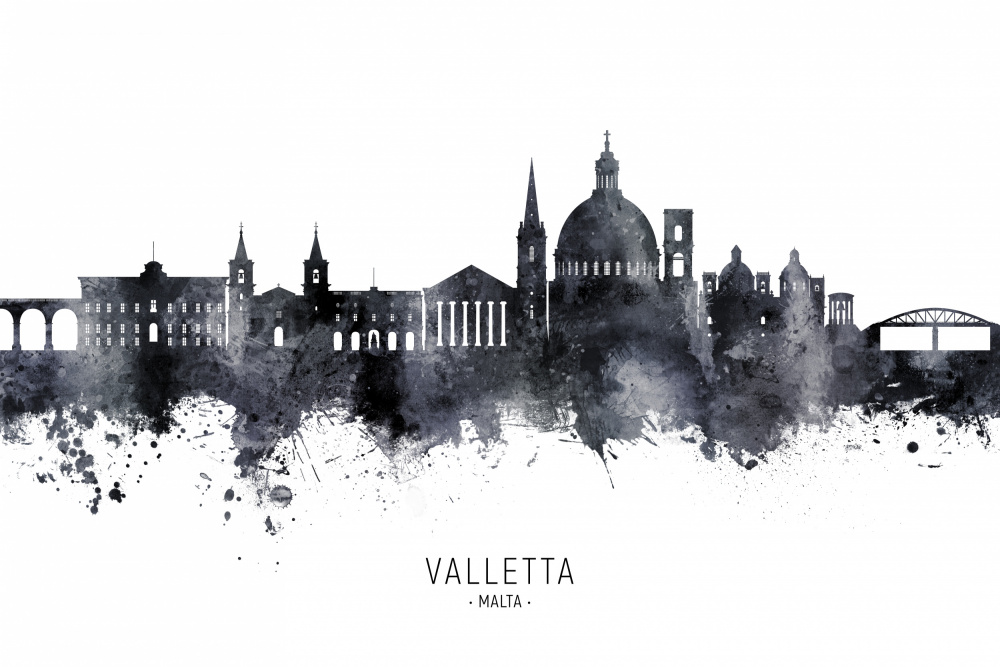 Valletta Malta Skyline von Michael Tompsett