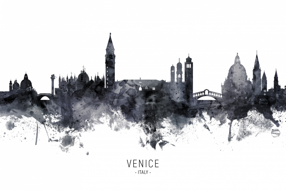 Venice Italy Skyline von Michael Tompsett