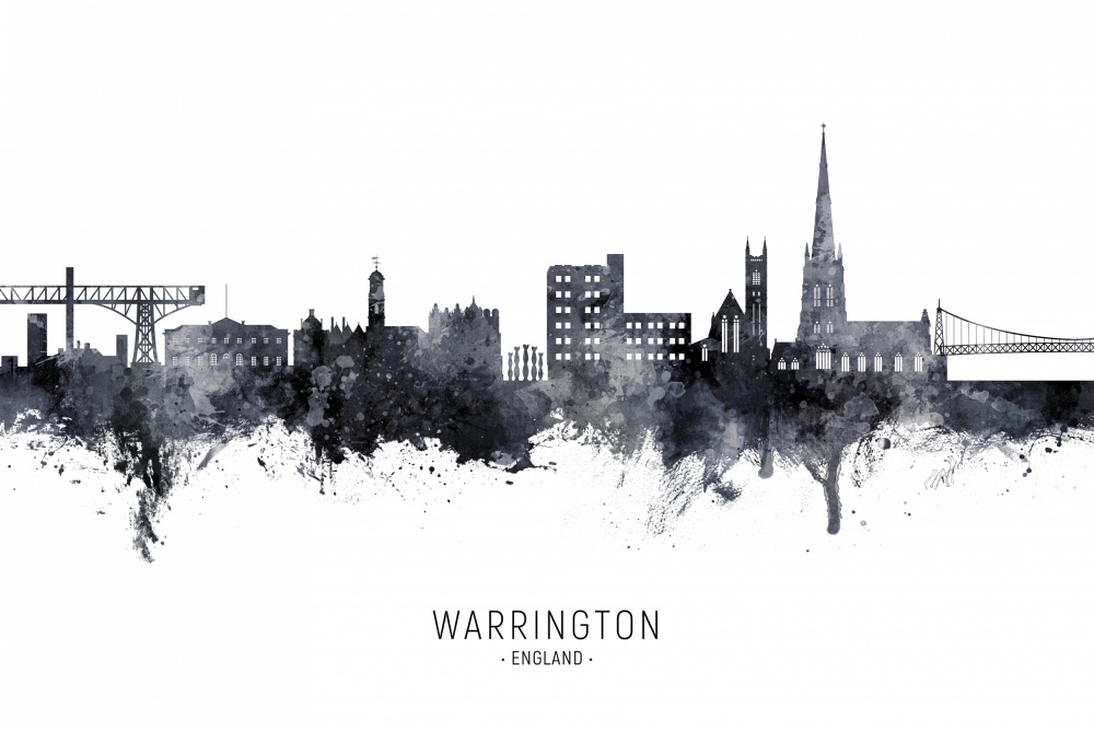 Warrington England Skyline von Michael Tompsett