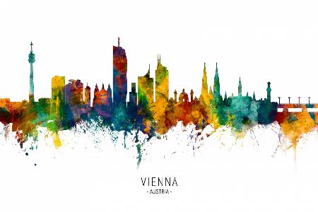 Vienna Austria Skyline