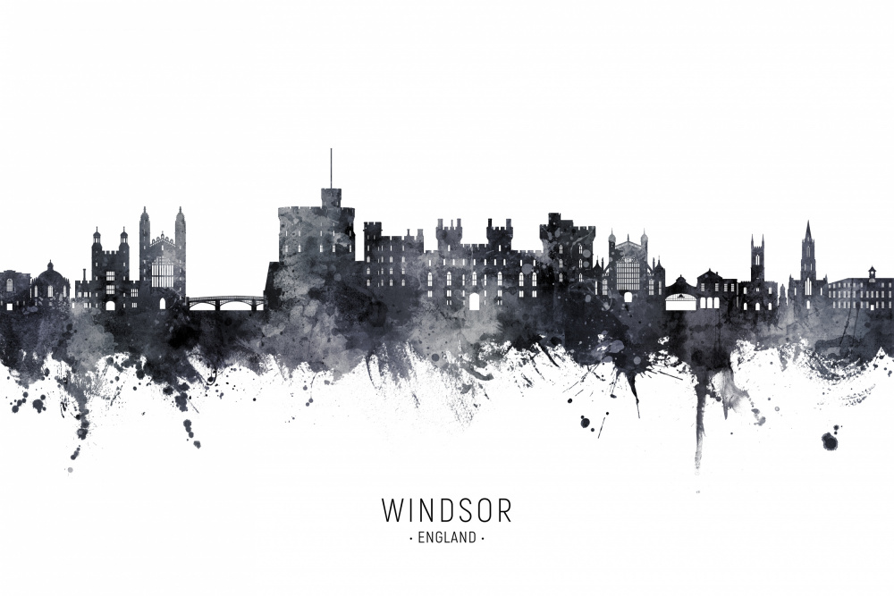 Windsor England Skyline von Michael Tompsett