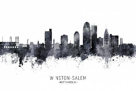 Winston-Salem North Carolina Skyline