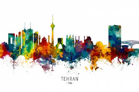 Tehran Iran Skyline