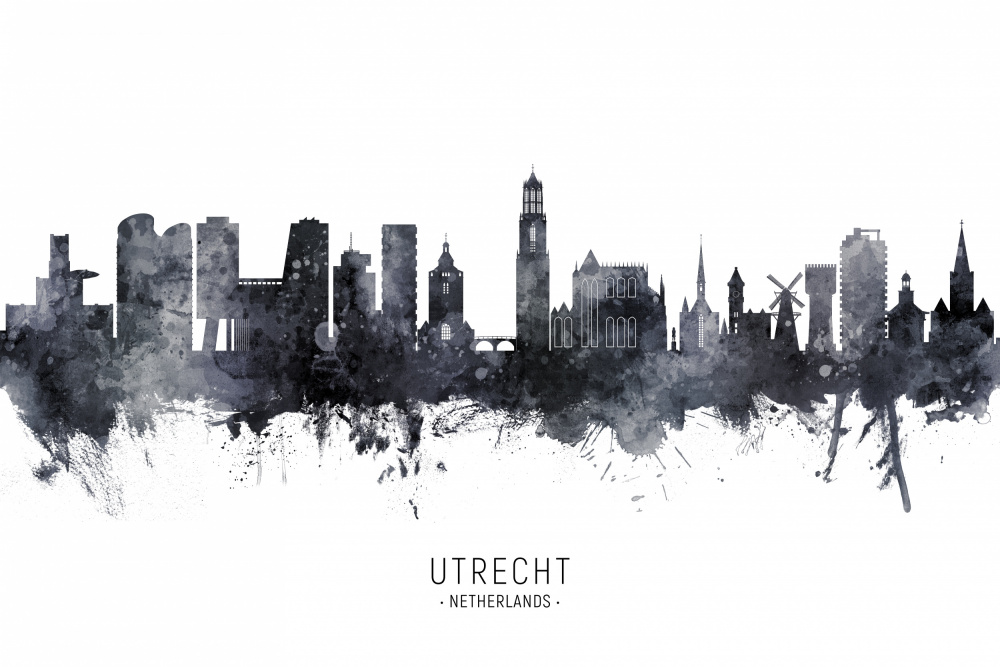 Utrecht The Netherlands Skyline von Michael Tompsett