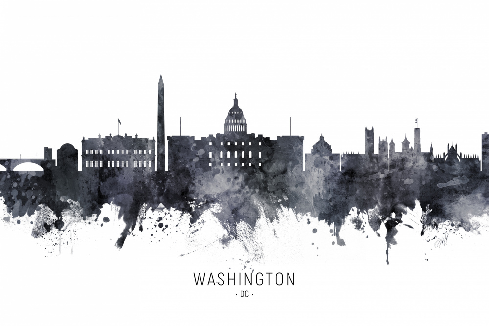 Washington Skyline DC von Michael Tompsett