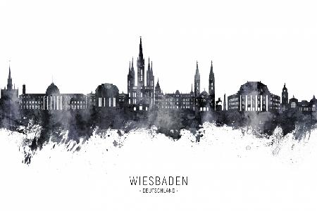 Wiesbaden Germany Skyline