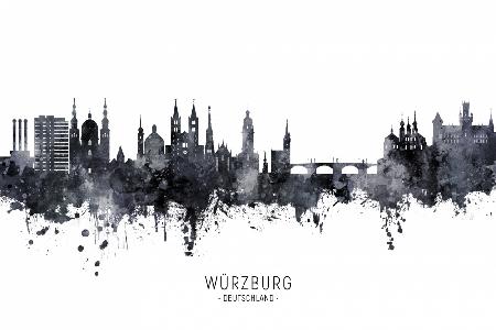 Würzburg Germany Skyline