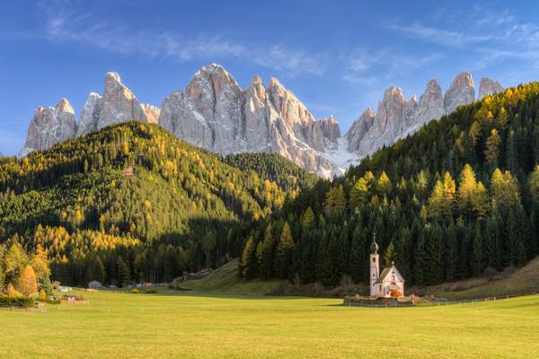 Geislergruppe in Südtirol von Michael Valjak