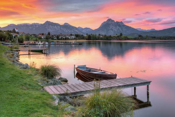 Hopfensee im Ostallgäu von Michael Valjak