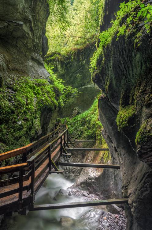 In der Seisenbergklamm in Österreich von Michael Valjak