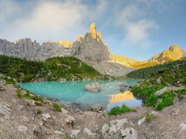 Lago di Sorapis Dolomiten von Michael Valjak