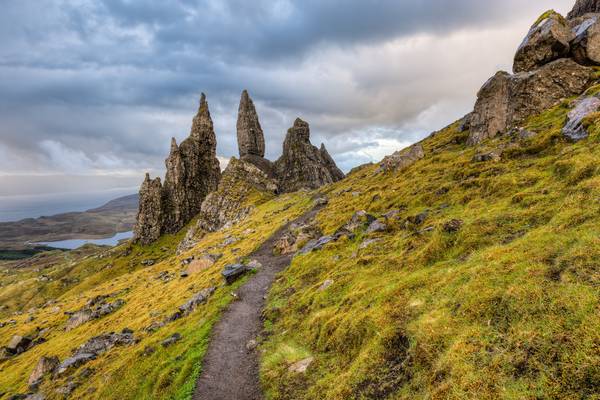 Old Man of Storr, Isle of Skye, Schottland von Michael Valjak