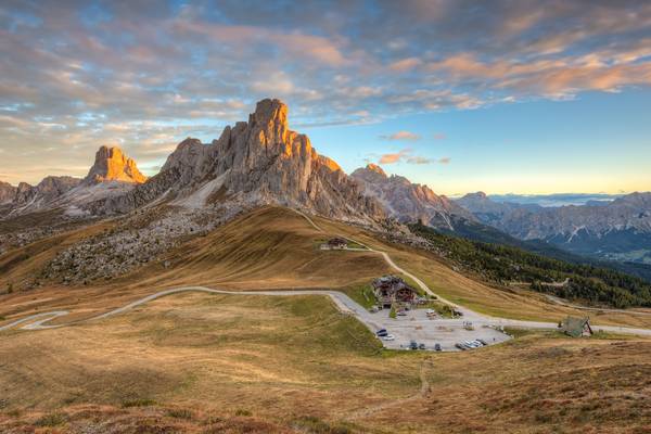 Passo di Giau in den Dolomiten von Michael Valjak