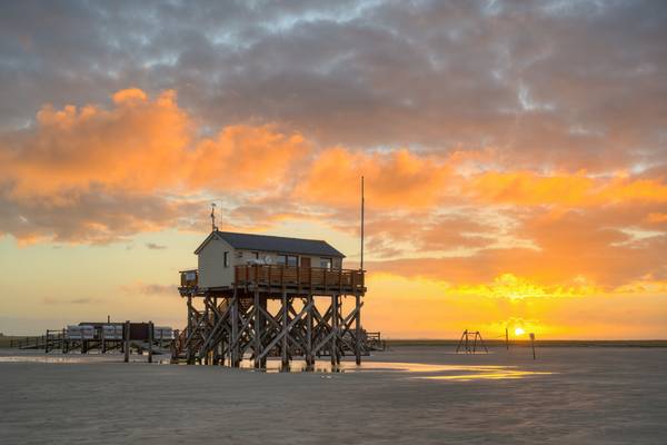 Sankt Peter-Ording Böhler Strand I von Michael Valjak