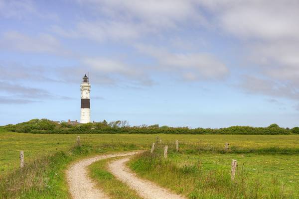 Sylt Leuchtturm Langer Christian in Kampen von Michael Valjak