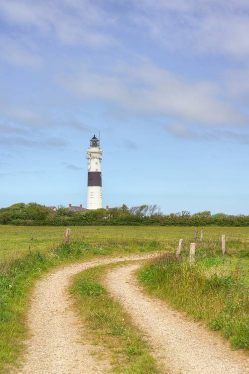 Sylt Leuchtturm Langer Christian in Kampen von Michael Valjak