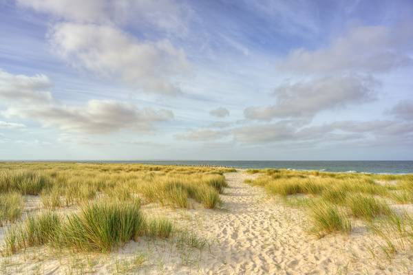 Sylt Weststrand in Hörnum von Michael Valjak