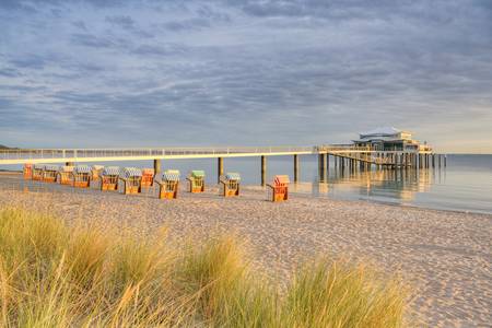 Morgensonne am Timmendorfer Strand