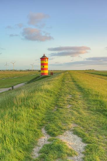 Pilsumer Leuchtturm in Ostfriesland