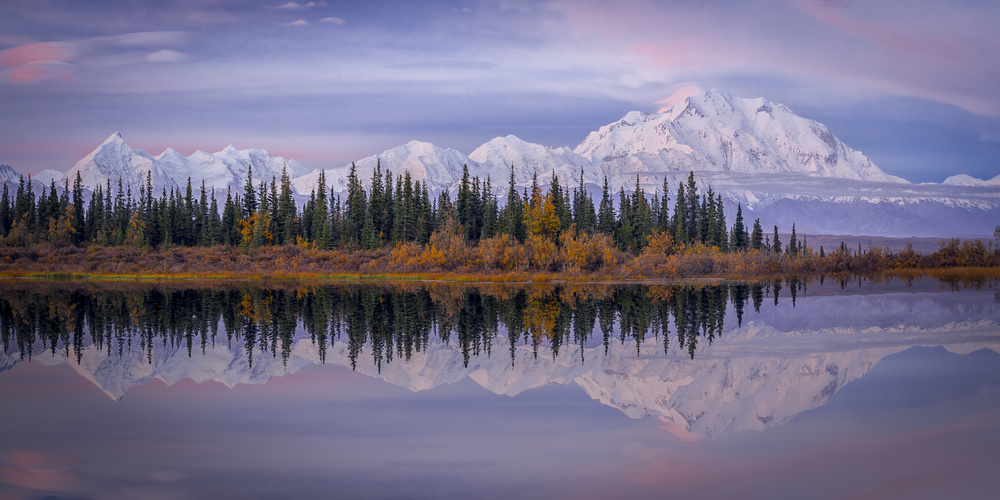 Denali Reflection von Michael Zheng