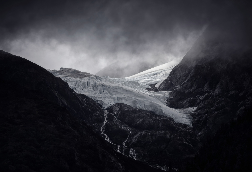 Portage Glacier von Michael Zheng