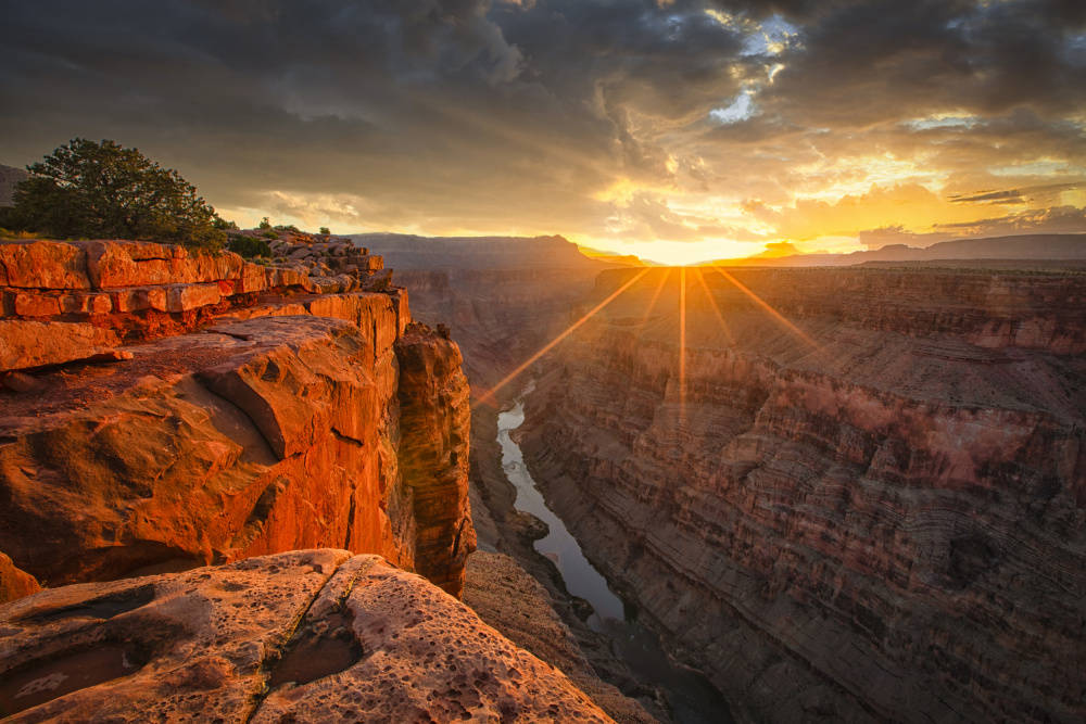 Sunrise Over The Grand Canyon von Michael Zheng