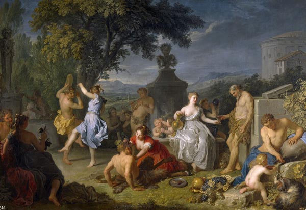 Bacchanal von Michel-Ange Houasse