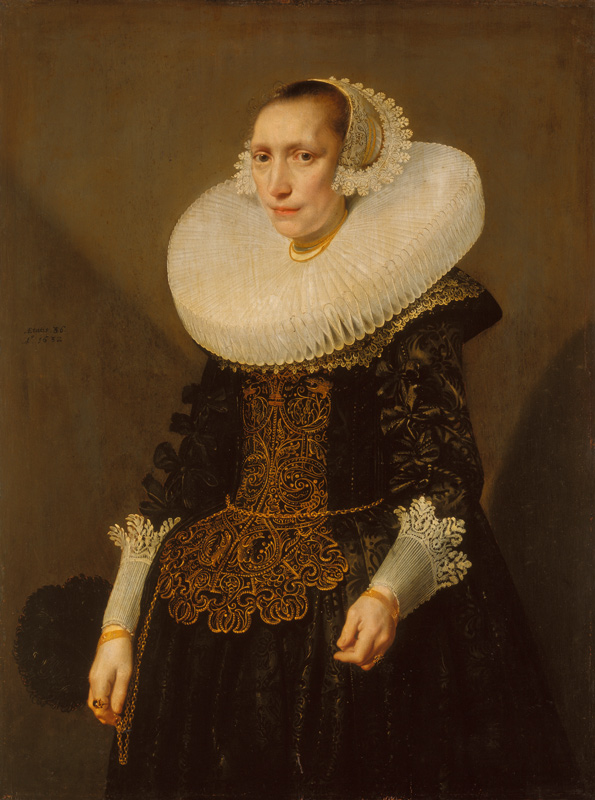 Bildnis einer Dame von Michiel van Miereveld