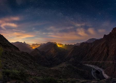 Dawn on the summit