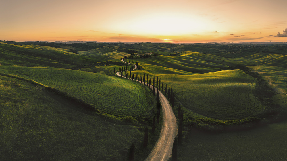 Tuscan Dream Alley von Mike Kreiten