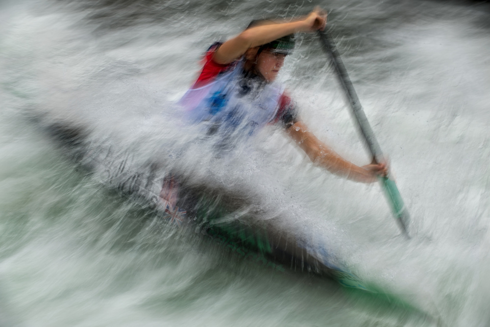 In the water rapids von Milan Malovrh