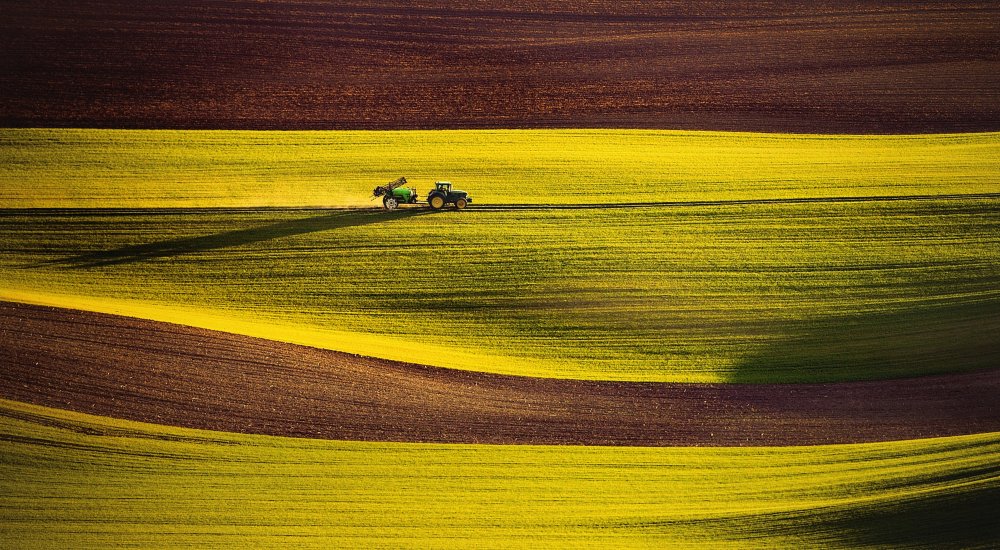 Trackor in the field von Milan Uhrin  AFIAP AZSF