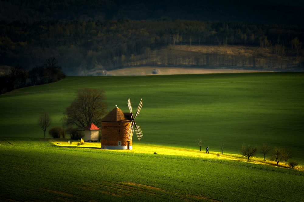 Chvalkovice Wind Mill von Milan Uhrin  AFIAP AZSF