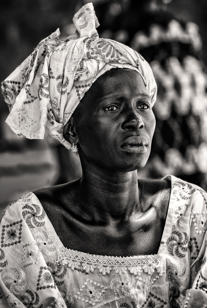 Gambian Woman von Milton Louiz