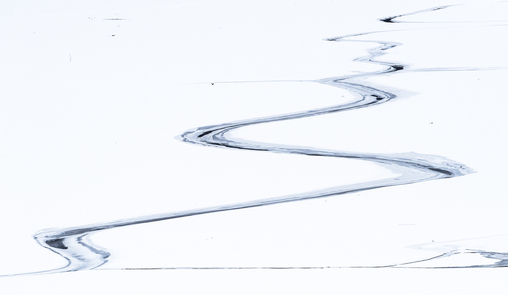 lines on the ice von miquel angel artús illana