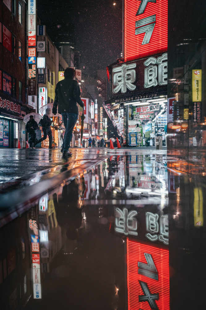 Snowy Shinjuku von Mizuki